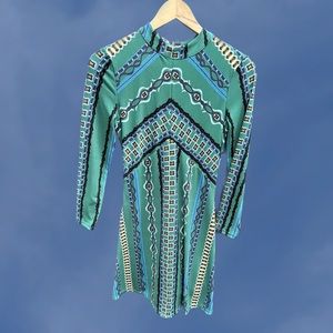 FREE PEOPLE mod 60’s style mini dress size XS